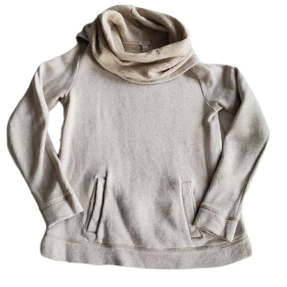 J. Crew Cowl Neck Kangaroo Pocket Sweater - Picture 2 of 9